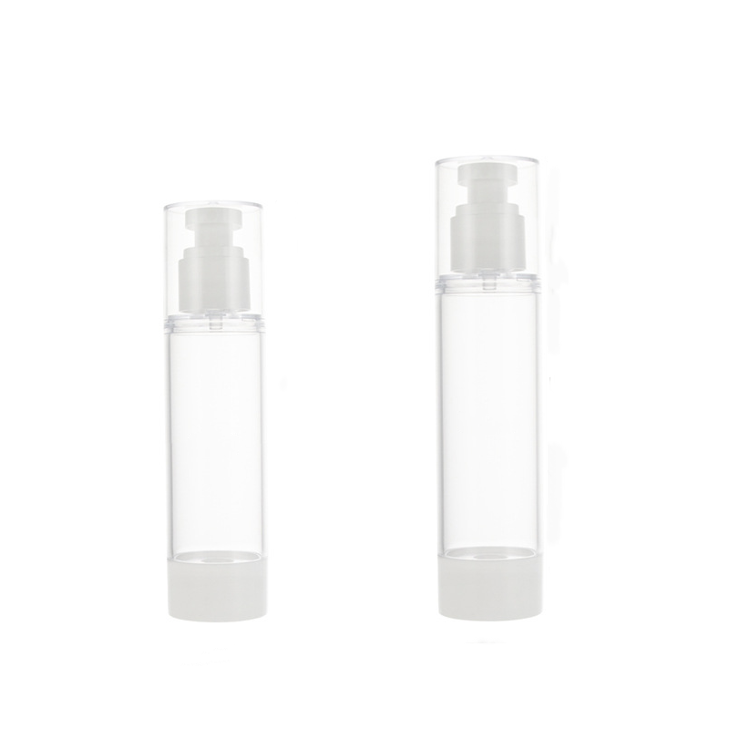 15ml 30ml 50ml 80ml 100ml Cosmetics Airless Bottle Foam Sunscreen Cream Spray Lotion Plastic Bottle With Pump Dispenser