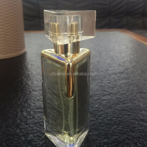 China hot sale 30ml 50ml 100ml triangle perfume glass spray bottle empty diamond shape bottle