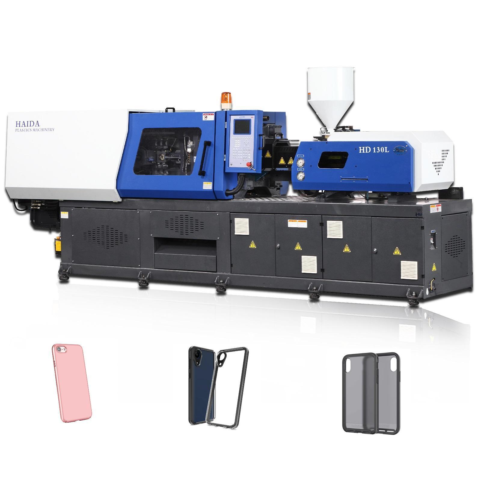 Haida 100ton 130Ton HD130L small plastic phone case making injection molding machine