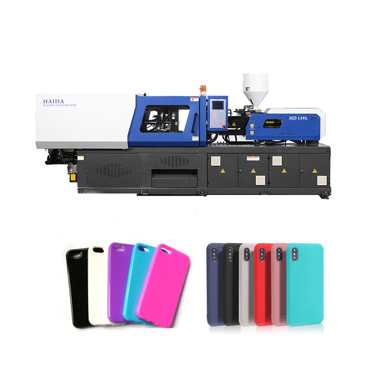 Haida 100ton 130Ton HD130L small plastic phone case making injection molding machine