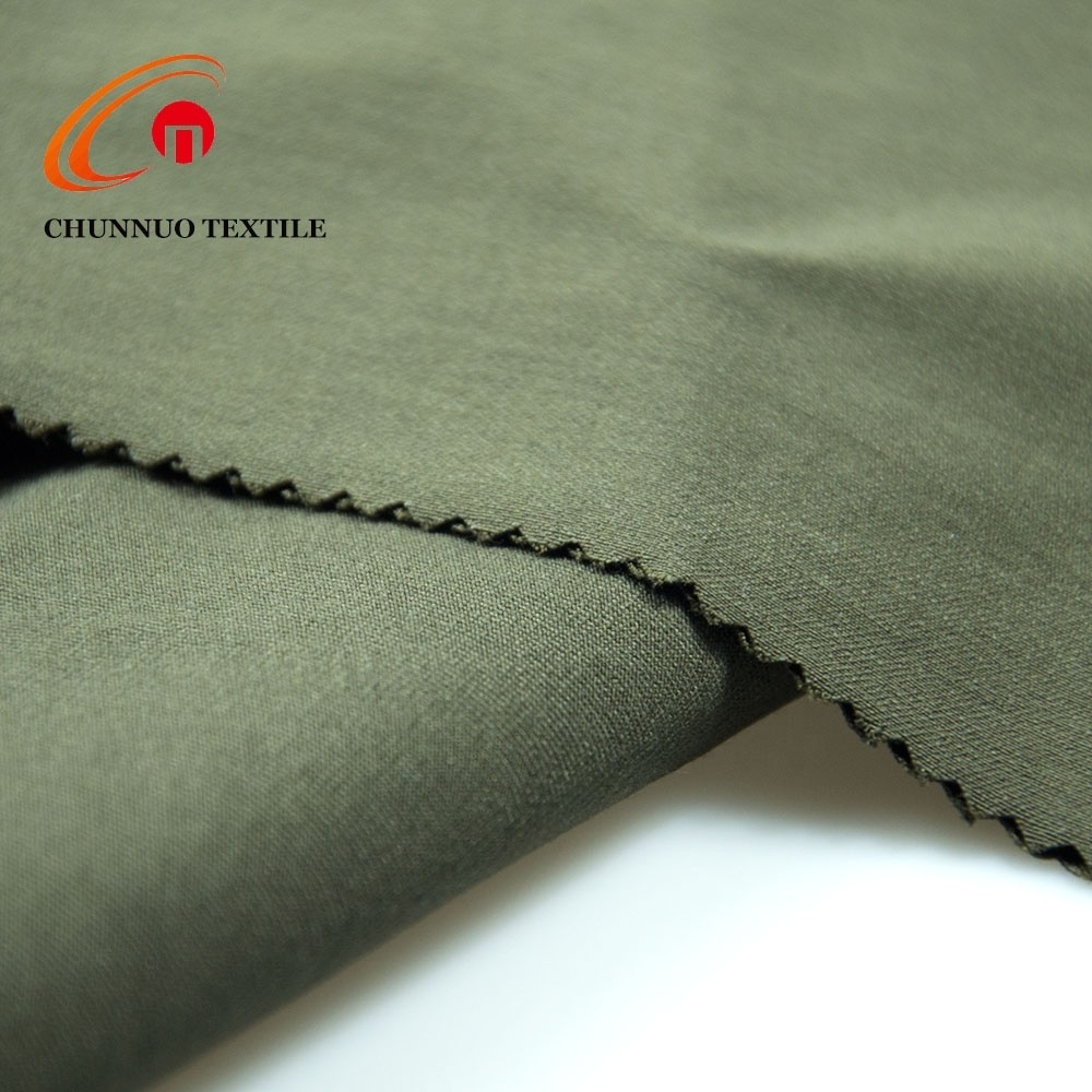 Chunnuo Make to Order NR Spandex Normal quality Bengaline Solid Fabric For pants