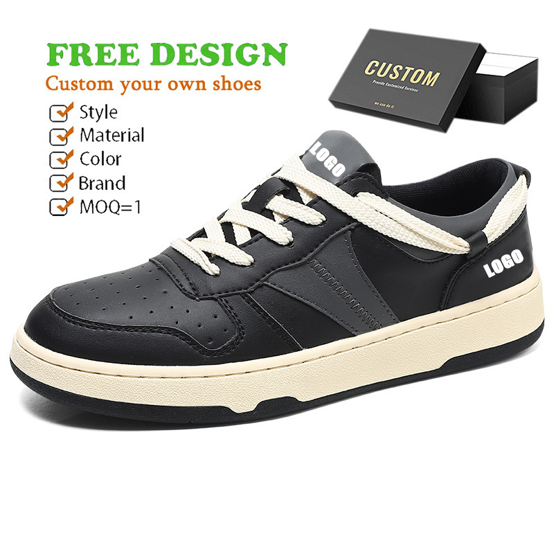 No Moq Full Customization Shoes Leather Skateboard Made Light Up Shoes for Men Glow Custom Sneakers Shoes Vendors