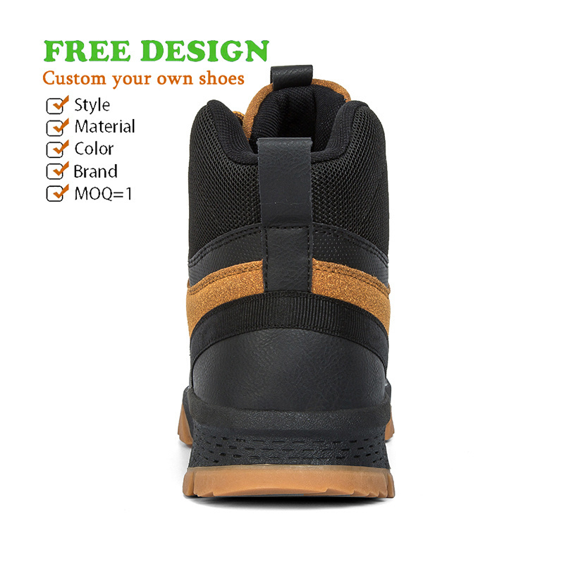 Hiking Shoes Manufacturer Best Trekking Waterproof Design Custom Brand Logo Waterproof Durable Mountain Man Boots