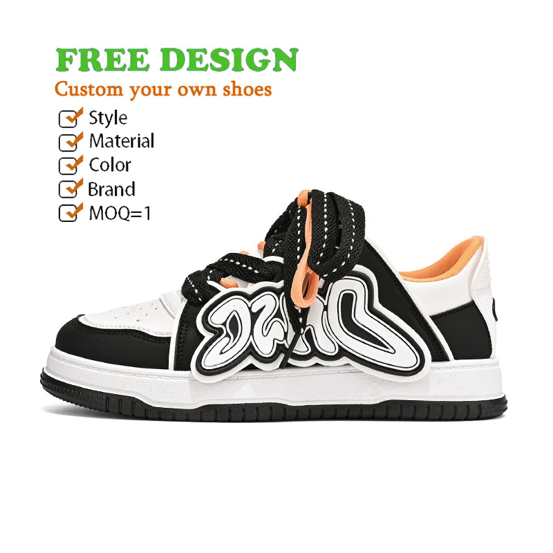 China Factory Custom Luxury Women High Quality Shoe Sneakers Low MOQ Free Design Knock Off Designer Shoes Men Famous Brands