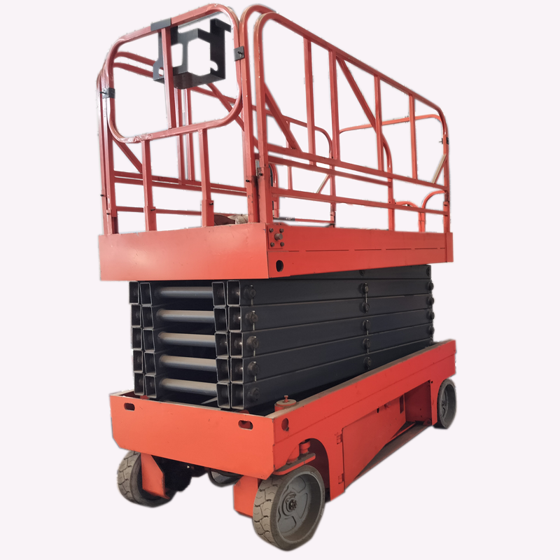 100kg 300kg 8m 10m Scissor Lift Platform Outdoor Window Cleaning Lift Table Scissor Lift Self-propelled Platform