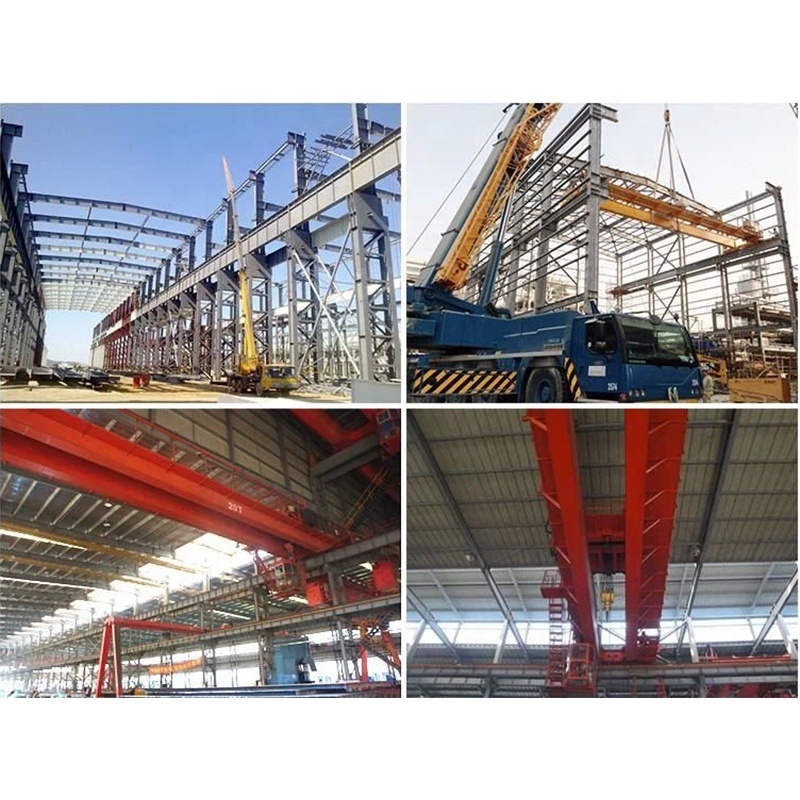 Highly Efficient LD Type Motor Driven 2T, 3T 5T A3 Single Beam Overhead Crane With Electric Hoist