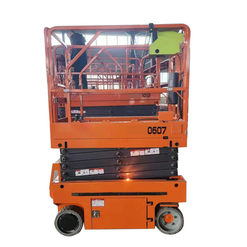 100kg 300kg 8m 10m Scissor Lift Platform Outdoor Window Cleaning Lift Table Scissor Lift Self-propelled Platform