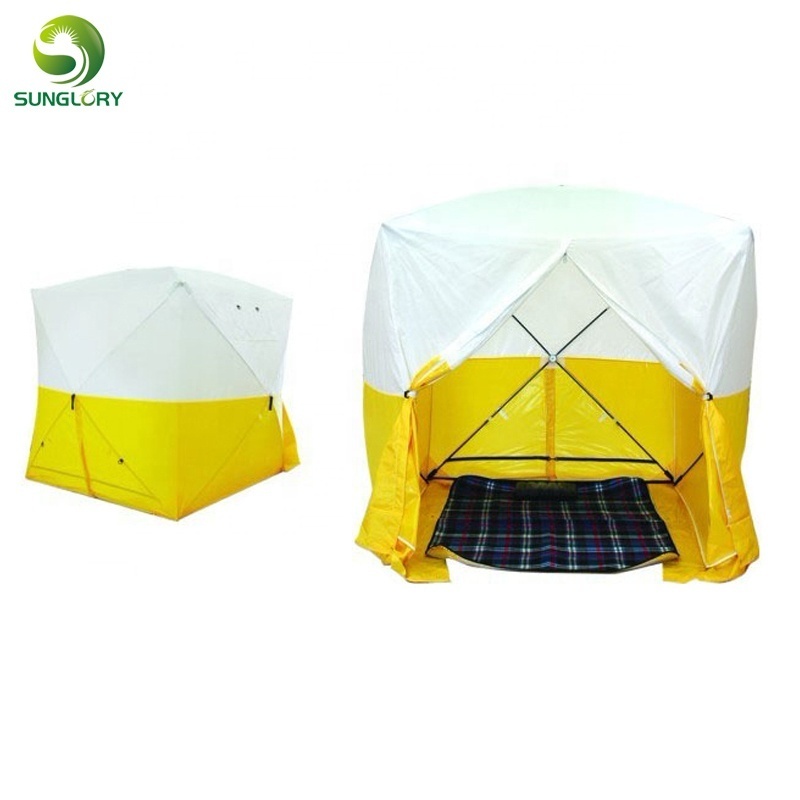 china manufacturer oxford folding pop up tent work tent waterproof automatic outdoor working tent OEM and ODM service acceptable