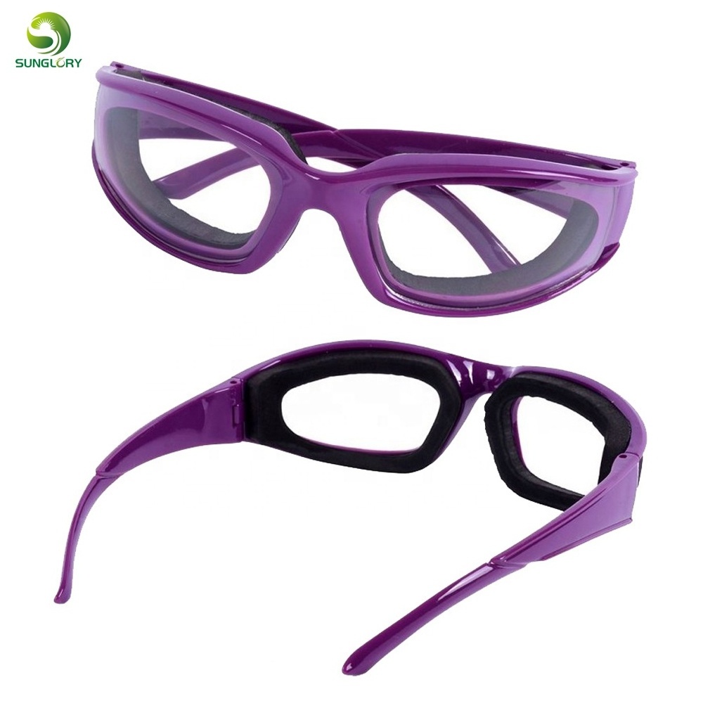 Kitchen Accessories Onion Protective Spectacles Barbecue Safety Glasses Eyes Protector Face Shields Cooking Tools 4 Colors