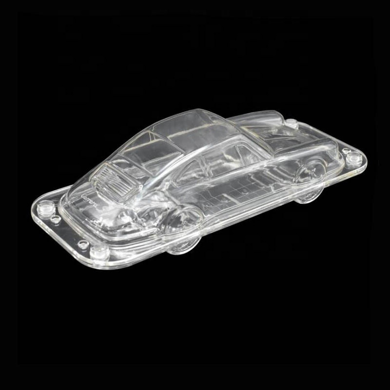 DIY Plastic 3D Polycarbonate Car Shape Chocolate Mold Stereo Animal Fondant Mousse Candy Jelly Chocolate Mould Baking Tools