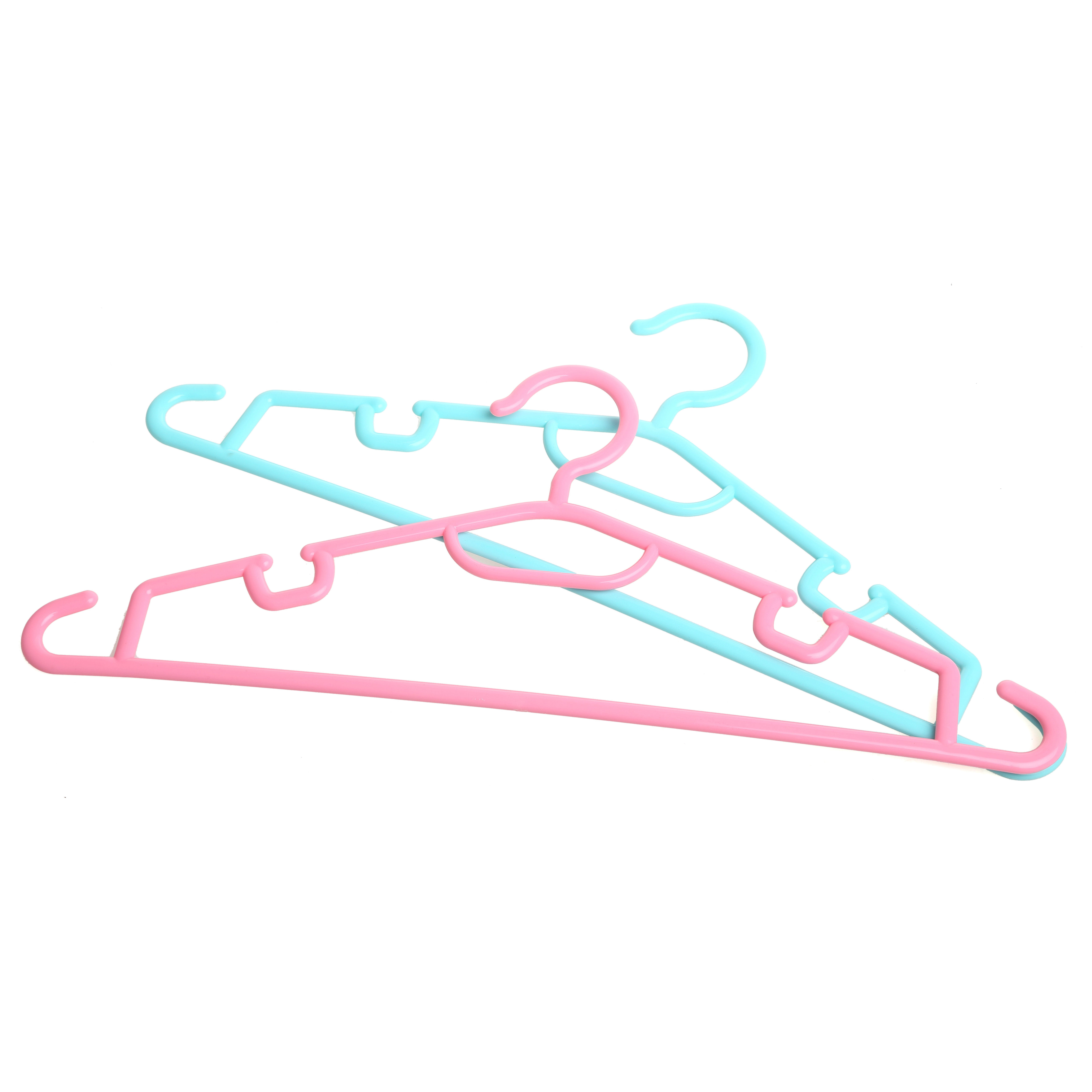 Economical eco-friendly pp/ps/hips 16 inch dry cleaning tubular portable plastic coat hangers