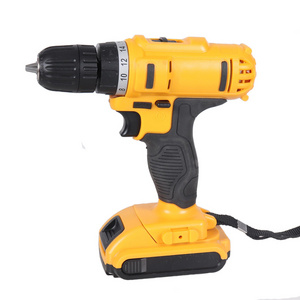 Professional Electric Power Craft Mini Hand Drill 18V Lithium Ion Cordless Drill Battery Cordless Power Drill Tool For Sale