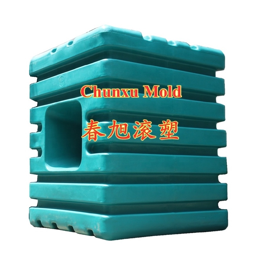 Custom tank mould for rotomolded rain water storage tank