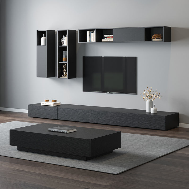 Fashion Simple Design modern Living Room Furniture   Tv Cabinet Wooden Wall Tv Stands