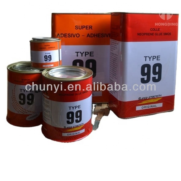 free sample 125ml-5L contact adhesives contact cement adhesive glue for shoes 99 glue all purpose rubber repair adhesive resin