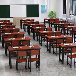 Wholesale Price Classroom School Desk And Benches And Chairs University Furniture