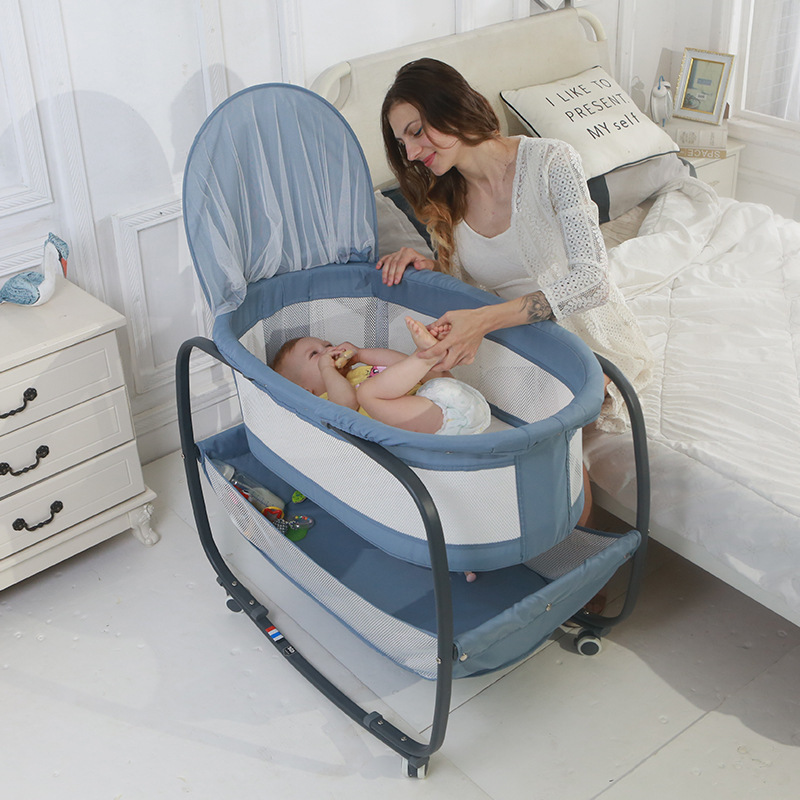 New Born Baby Crib Cots Bedroom Furniture Kid China Manufactures Baby Products