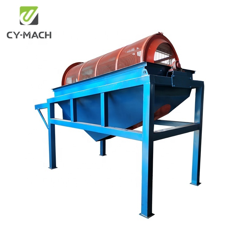 Open type high screening effectiveness compost rotary drum sifter