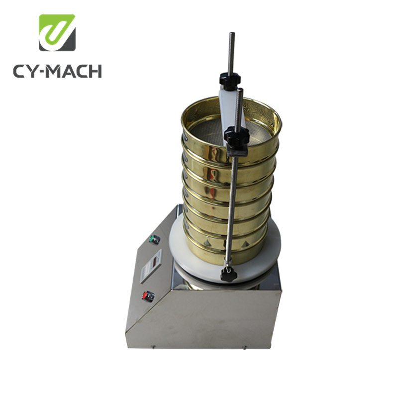 CY-MACH multi-layer diameter 200mm standard lab soil testing sieve shaker analysis equipment