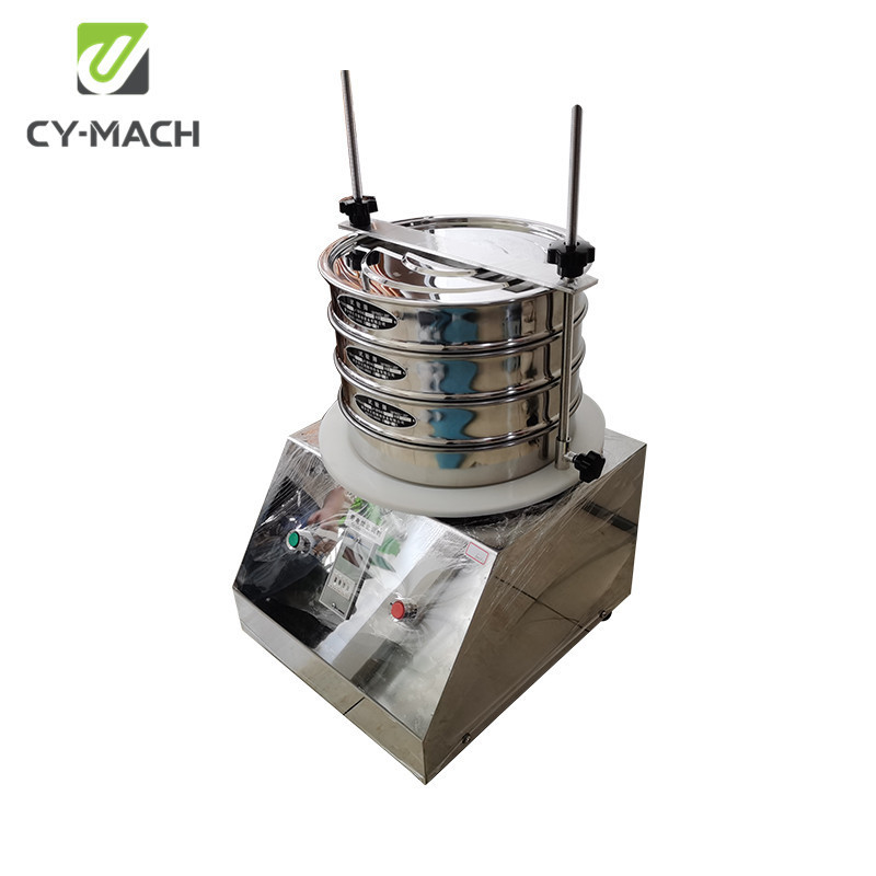 CY-MACH multi-layer diameter 200mm standard lab soil testing sieve shaker analysis equipment