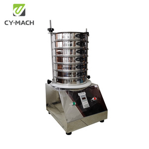 CY-MACH 200 mm standard particle lab test sieve machine  circular vibrating separator