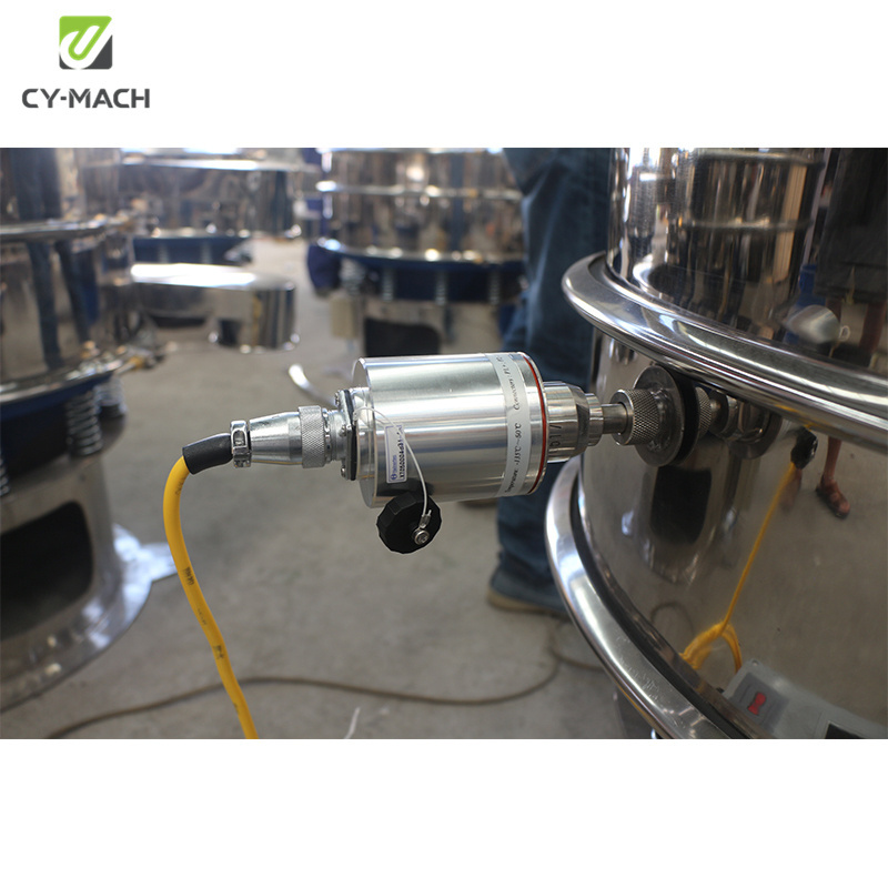 China factory price round pigment flour  electric industrial ultrasonic vibro vibrating screen sieve sifter separator machine