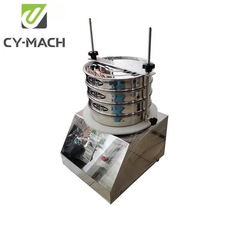 CY-MACH 200 mm standard particle lab test sieve machine  circular vibrating separator