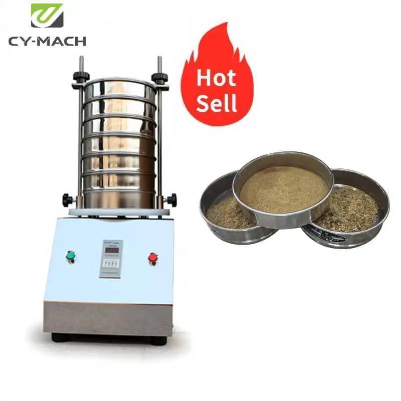 CY-MACH 200 mm standard particle lab test sieve machine  circular vibrating separator