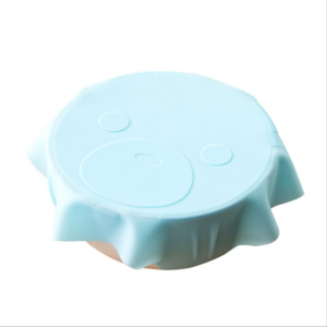 Reusable Silicone Stretch Lids Universal Silicone Suction Lid  Food Cover Stretch Wrap