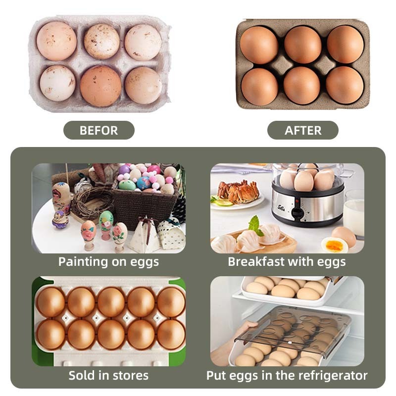 Versatile Usage Egg Scrubbers for Fresh Eggs Food Grade Silicone Cleaning Gentle on Silicon Eggs Cleaner Brush