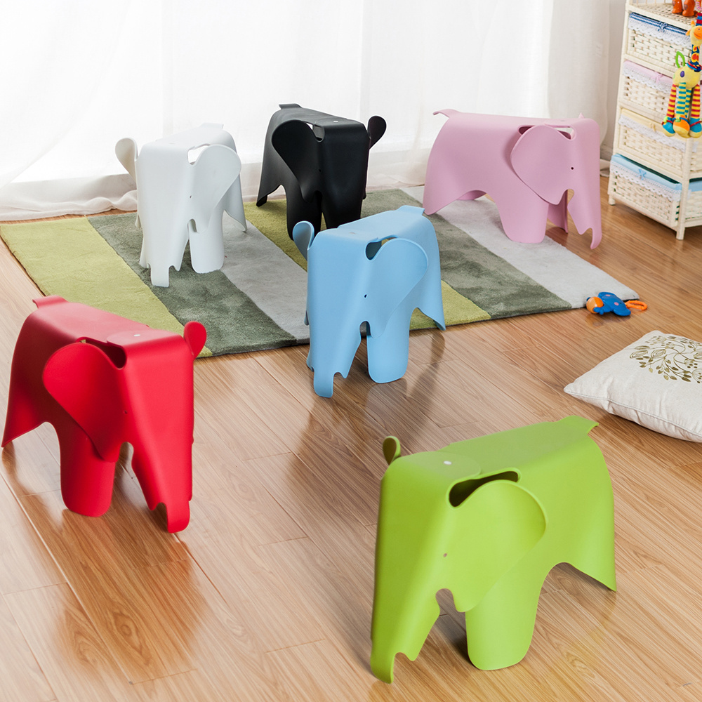 Factory cute elephant shape cheap kids plastic chairs for kindergarten