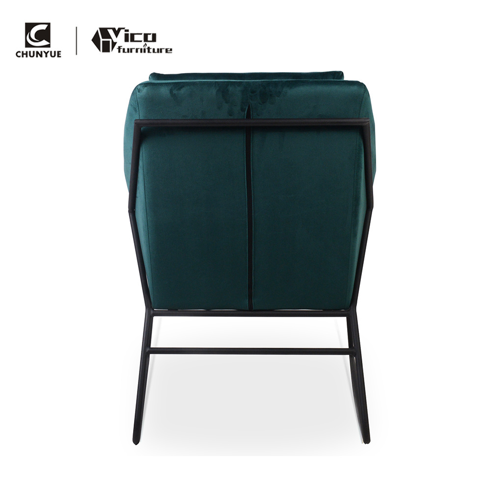 Cafe modern fabric antique upholstered dining chairs with arms modern