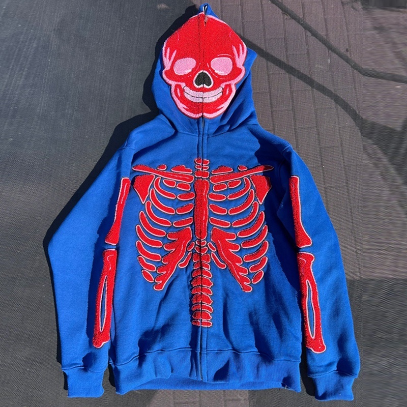 Oem High Quality 100% cotton screen print hoodies oversized wholesale men custom full face zip up black hoodie