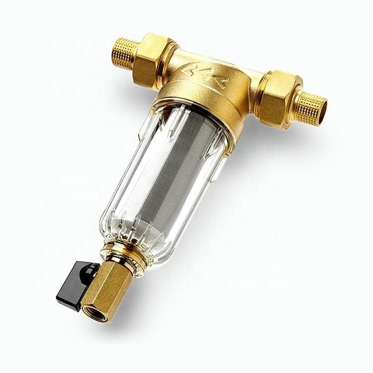 Copper Backwash Water Pre Filter Household House Water Filter Pipes Central Water Purifier Descaling