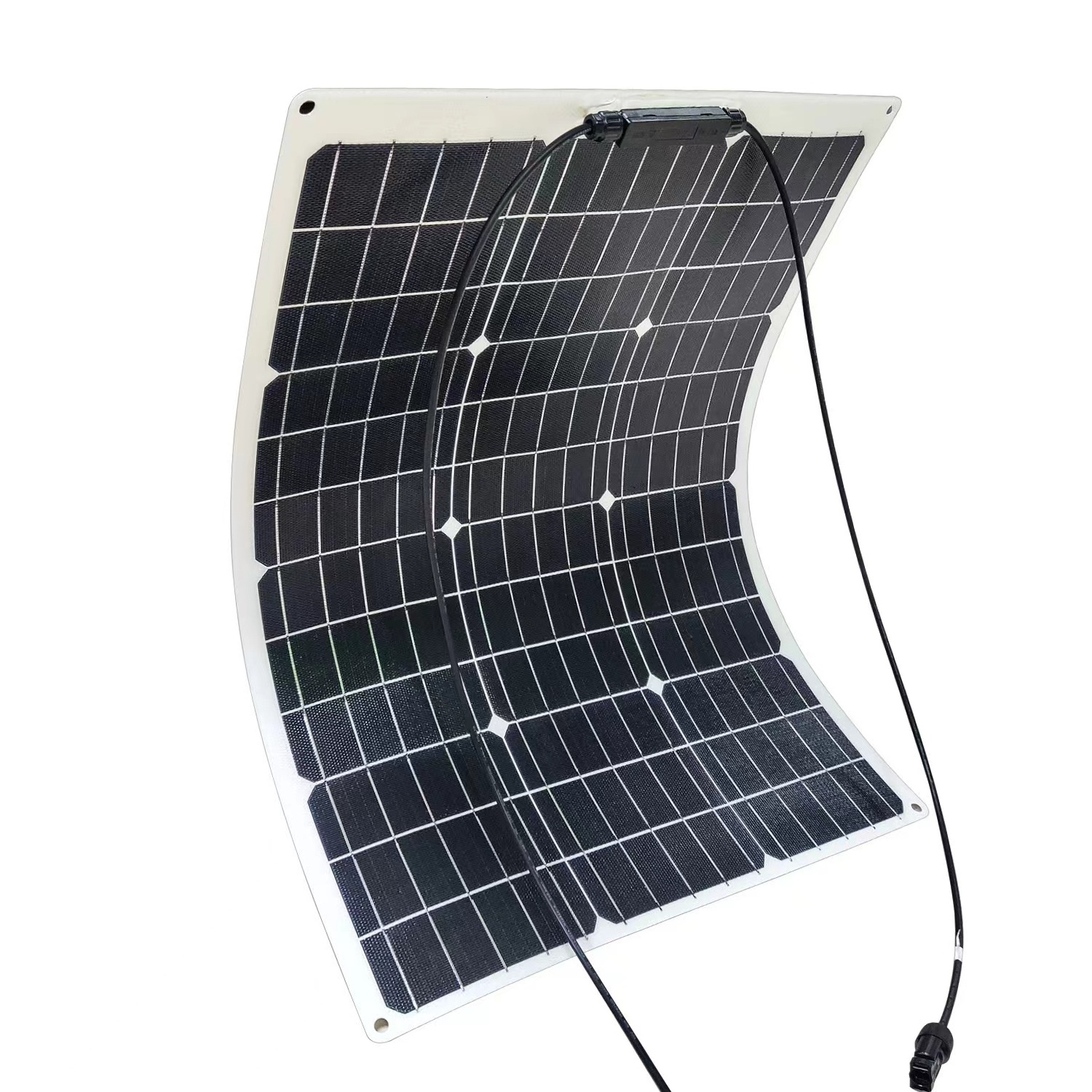 High efficiency china 36v 48v 200watt 200 watt marine semi solar panel flexible 200w