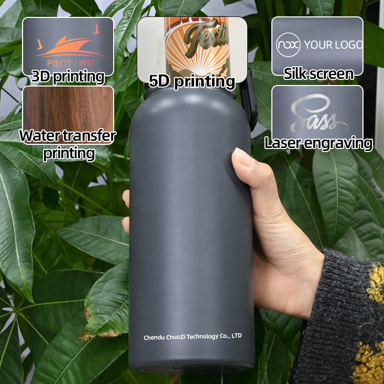 BPA free water bottle sports custom logo aqua flask travel tumbler stainless steel vacuum flask drinking water bottles