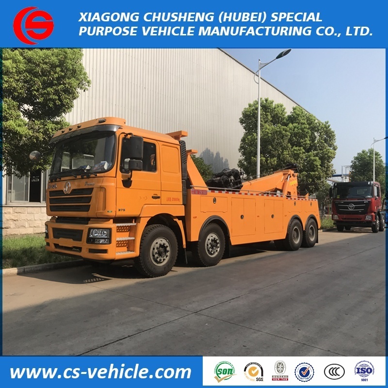 SHACMAN 8*4 30 tons Road Wrecker Towing Truck Recovery Truck