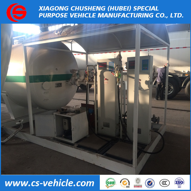 One set of 20000 liter lpg container gas bottling filling station or fuel tank gas station with two nozzle 10ton lpg cylinder