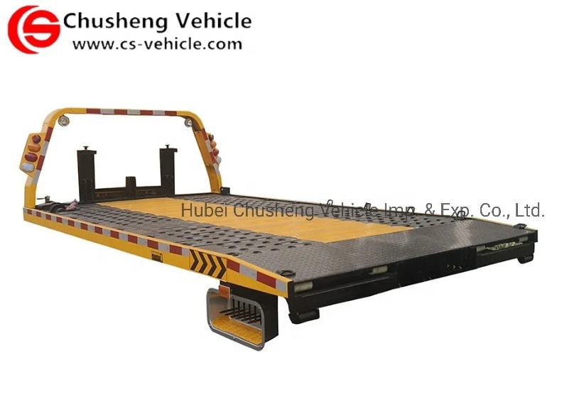 Flat Bed Tow Wrecker Truck Body for Hot Sale