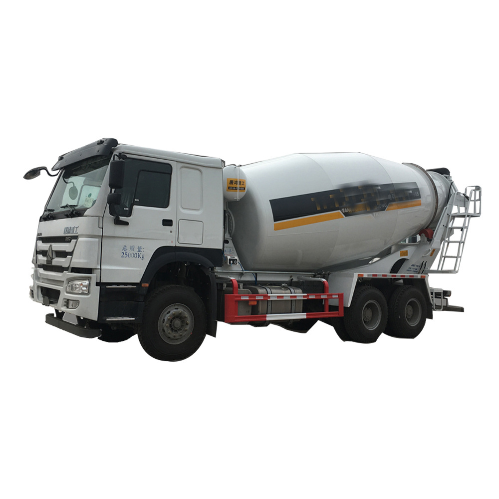 SINOTRUK HOWO 8 cbm concrete mixer truck 2 axles mini truck concrete mixer 4 cubic meters concrete mixer truck