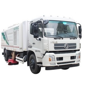 China brand Dongfeng vacuum street industrial sweeper truck price truck mount street sweeper for sale