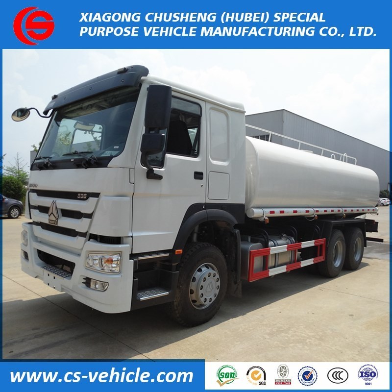 Good quality low price SINOTRUK 6X4 water truck 5000 gallon water tank truck sprinkler for sale