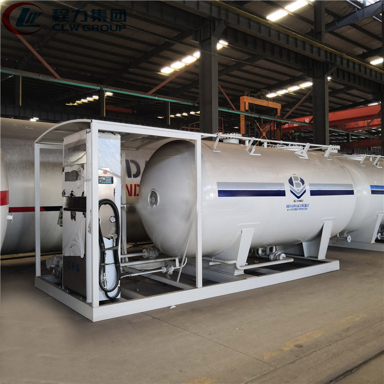 5m3 10m3 lpg gas station 20m3 25m3 40m3 lpg skid station 5cbm 20cbm 40cbm lpg storage tank station for sale