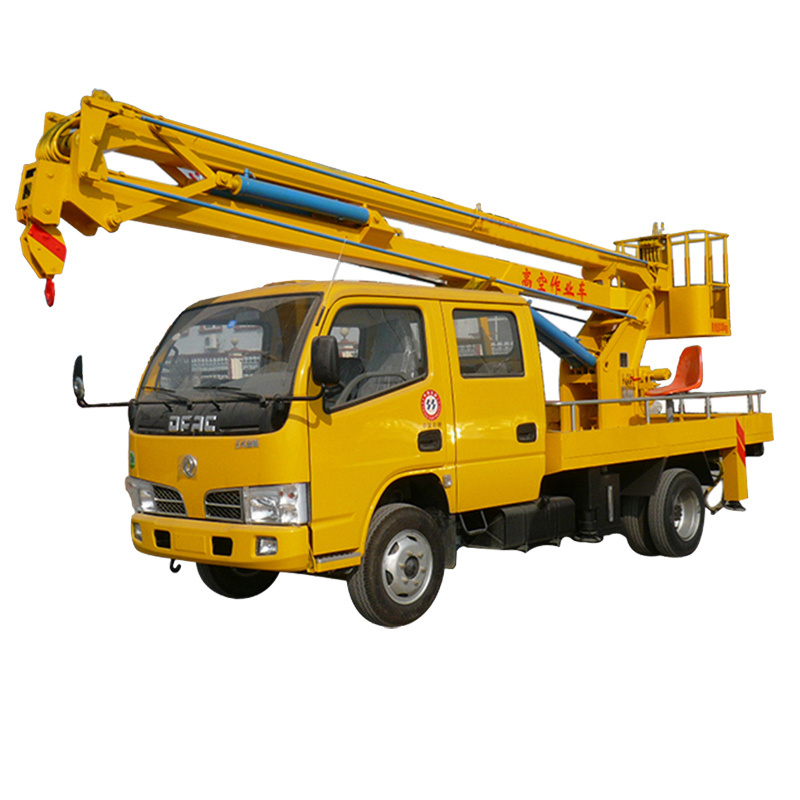 Dongfeng 18m - 22m truck mounted aerial work platform 4X2 hydraulic high lifting platform truck FOR SALE