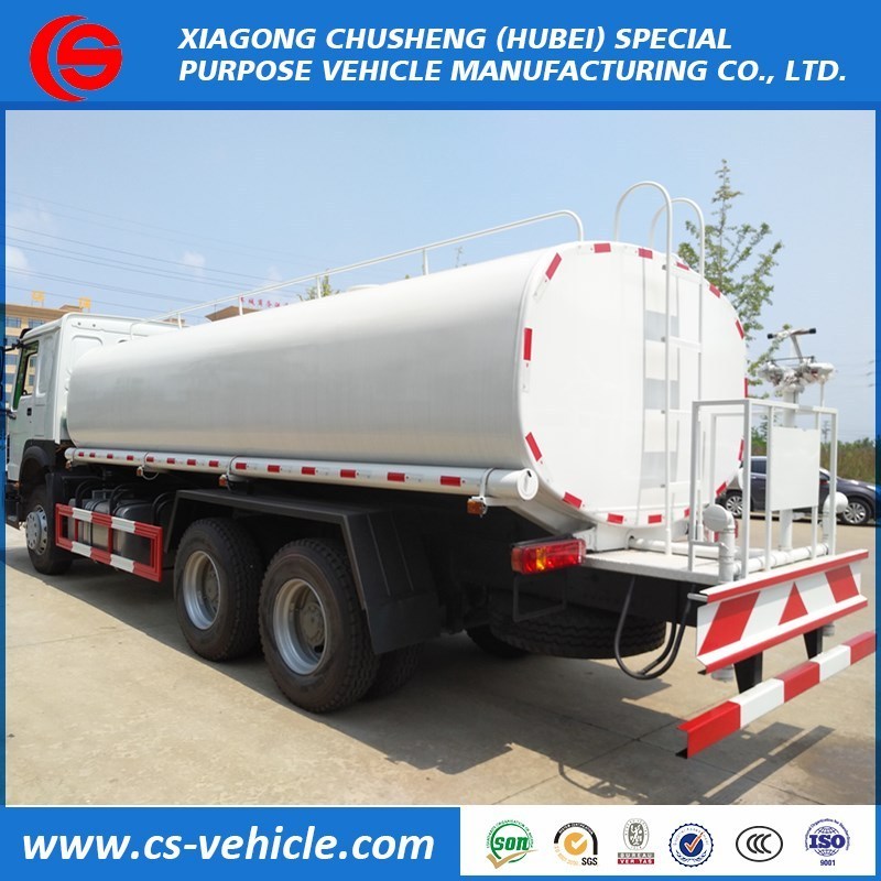 Good quality low price SINOTRUK 6X4 water truck 5000 gallon water tank truck sprinkler for sale