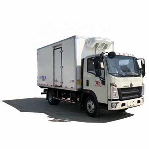 HOWO 4x2  3 tons refrigerated truck 5 tons Thermo King Refrigerator truck