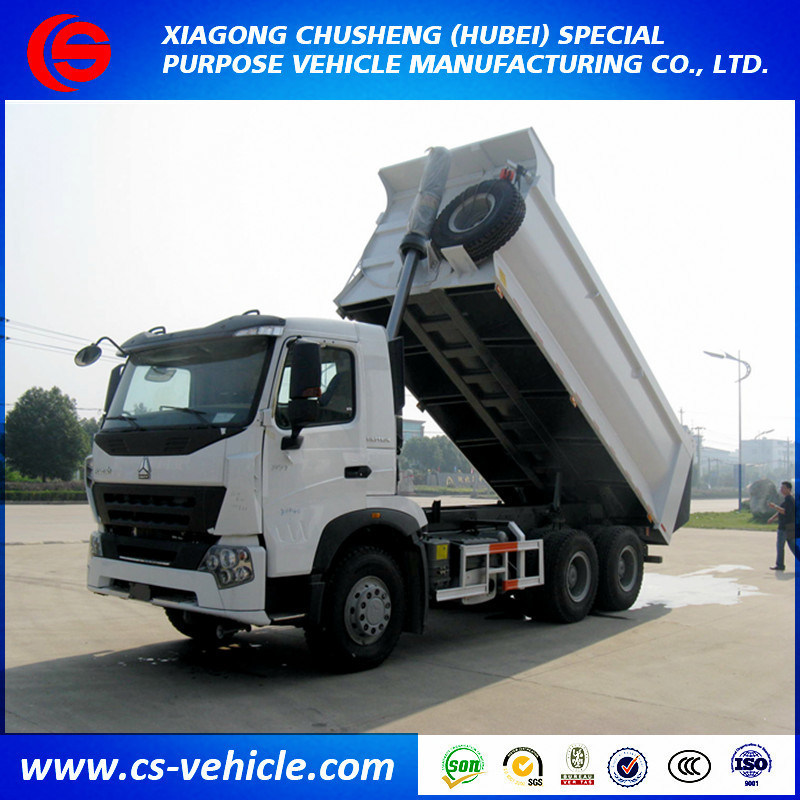 sinotruk howo A7 8x4 powful engine 371HP 30ton 60 ton  dump truck