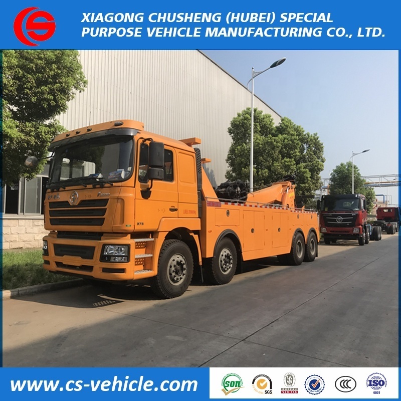 SHACMAN 8*4 30 tons Road Wrecker Towing Truck Recovery Truck