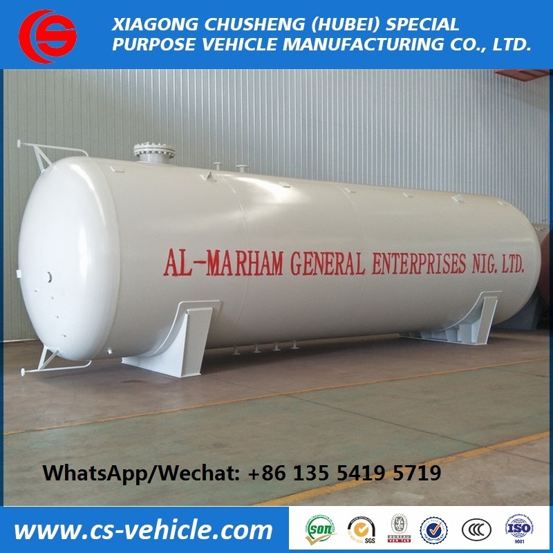 Hot selling 50M3 LPG propane storage tanks 50cbm LP gas tankers 50000L 25 metric tons 25MT 25 ton LPG tank