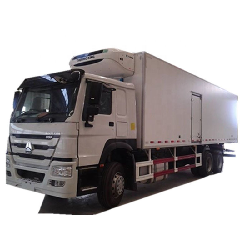 HOWO 4x2 mini refrigerated box truck 10tons refrigerated truck for sale 20tons refrigerated food trucks for sale